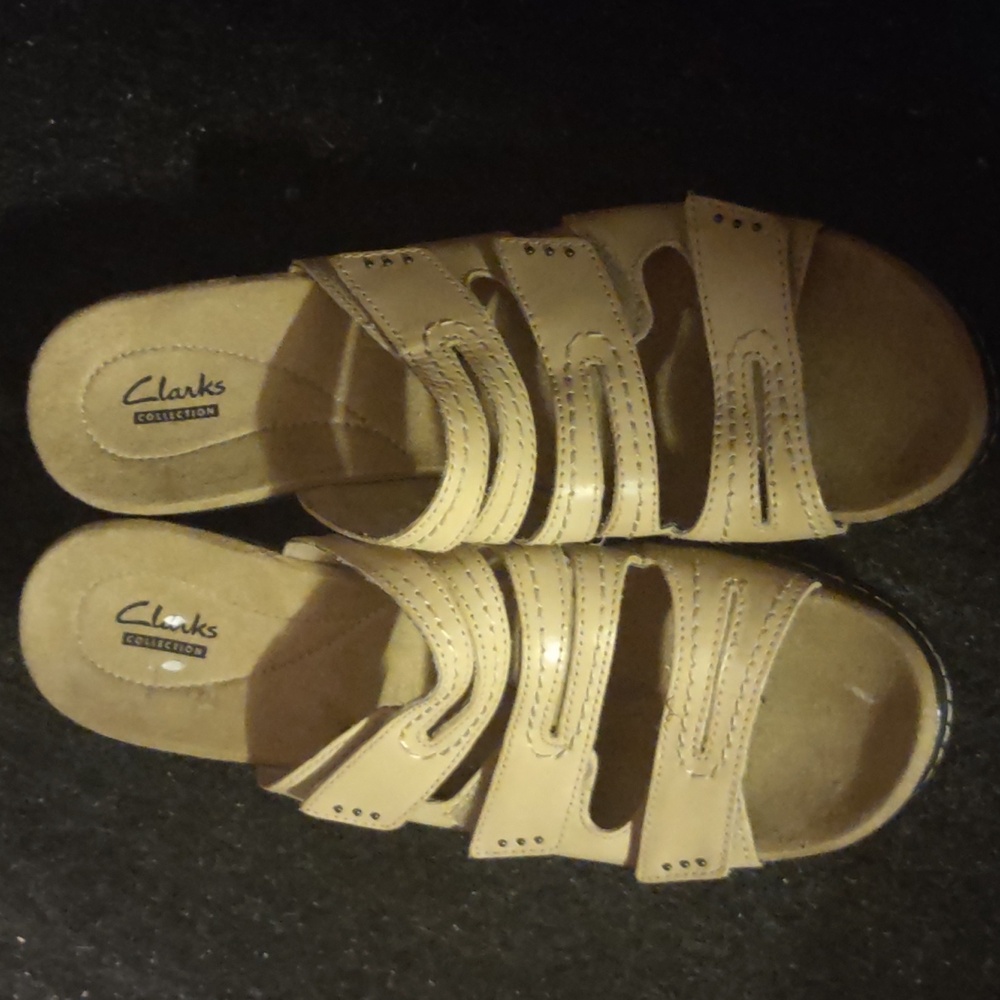 Clarks Leisa Cacti Slip On Sandals